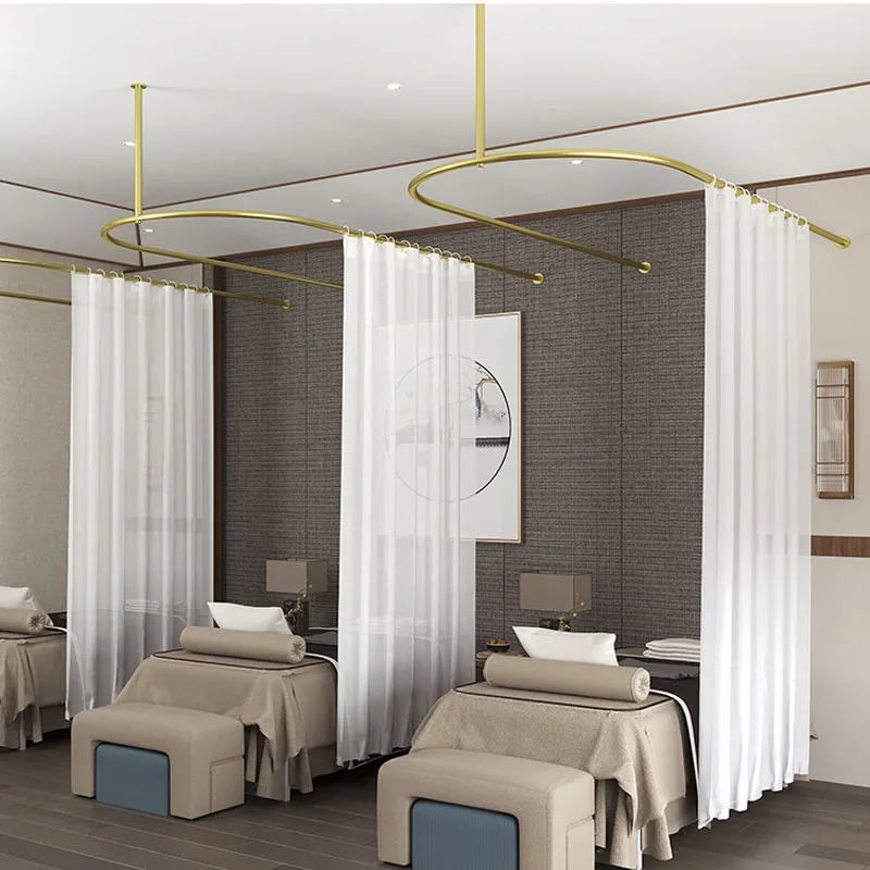 2021 Gold U-Shaped Iron Curtain Rod Beauty Bed Partition Rod Support Bracket for Health Museum / Beauty Salon/ Physiotherapy Bed
2021 Gold U-Shaped Iron Curtain Rod Beauty Bed Partition Rod Support Bracket for Health Museum / Beauty Salon/ Physiotherapy Bed