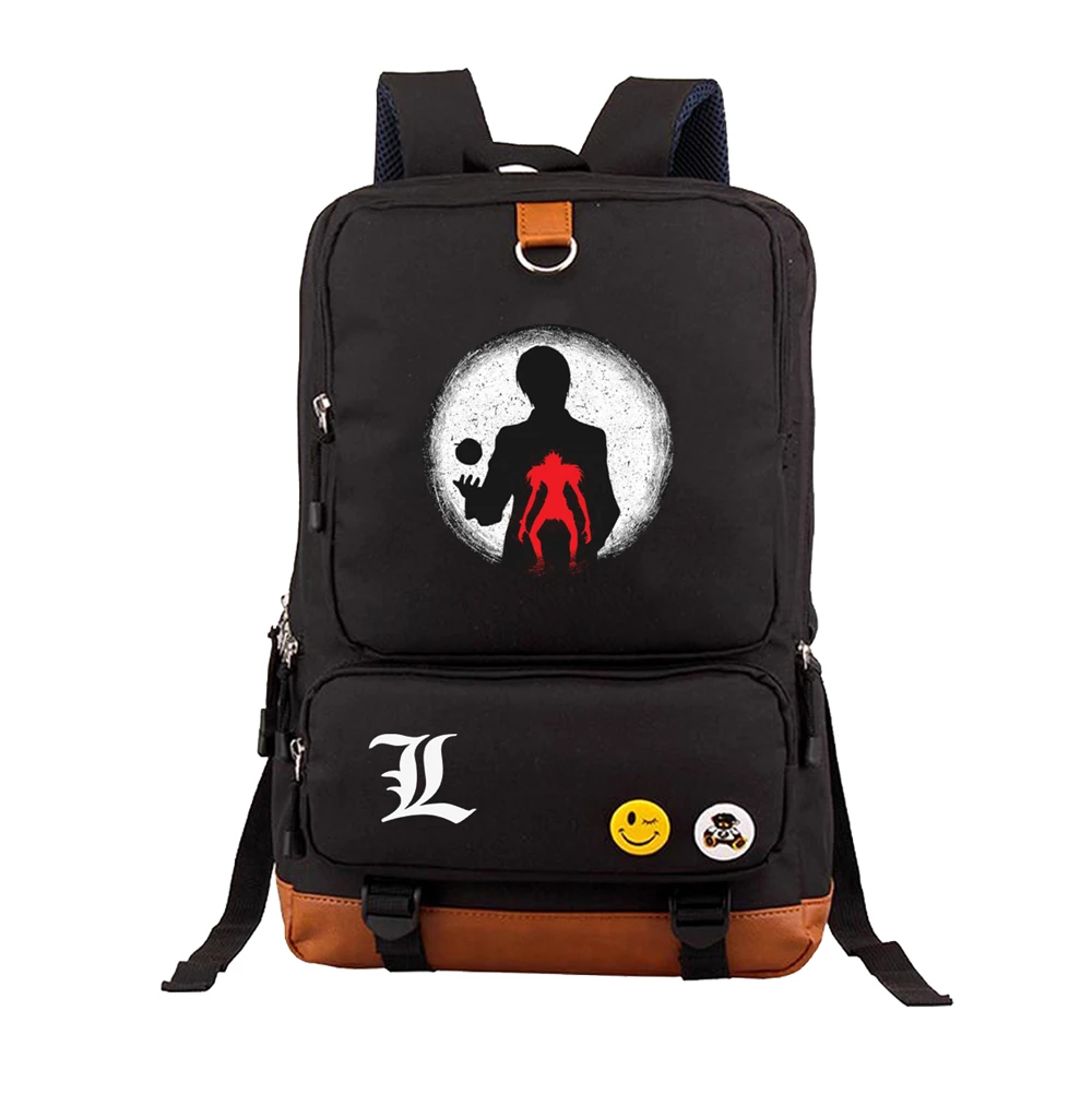 Anime Death Note Backpack Yagami Light Unisex Laptop Shoulder Bag Travel Shoulder Bag Canvas Package Laptop Rucksack
Anime Death Note Backpack Yagami Light Unisex Laptop Shoulder Bag Travel Shoulder Bag Canvas Package Laptop Rucksack