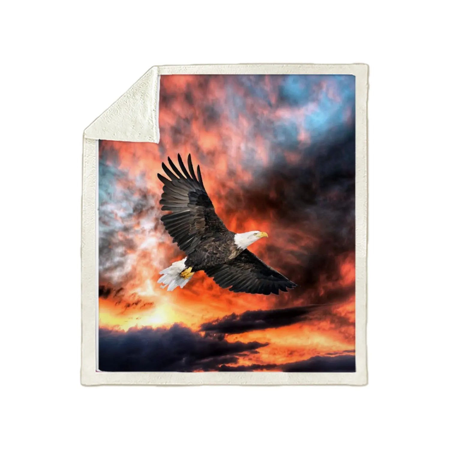 SONSPEE 3D Animal Eagle Printed Blanket Fall/Winter Plush Fashion Trend Single Soft Blanket Personalized Custom Blanket
SONSPEE 3D Animal Eagle Printed Blanket Fall/Winter Plush Fashion Trend Single Soft Blanket Personalized Custom Blanket