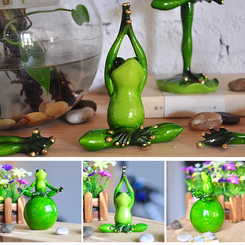 Yoga Frog Character Decoration Character Sculptures Garden Decoration Yoga Series Ornaments Gifts @LS
Yoga Frog Character Decoration Character Sculptures Garden Decoration Yoga Series Ornaments Gifts @LS