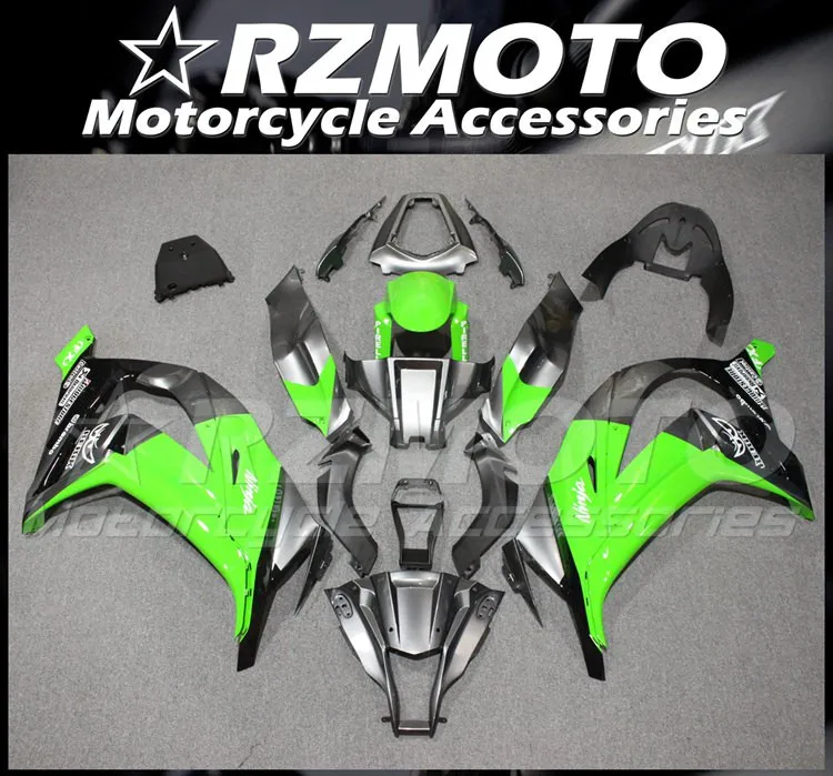 Литья под давлением Новый ABS весь обтекатели комплект подходит для Kawasaki Ninja ZX-10R 2011 2012 2013 2014 2015 10R, 11, 12, 13, 14, 15 лет; Цвет зеленый, серый
Литья под давлением Новый ABS весь обтекатели комплект подходит для Kawasaki Ninja ZX-10R 2011 2012 2013 2014 2015 10R, 11, 12, 13, 14, 15 лет; Цвет зеленый, серый