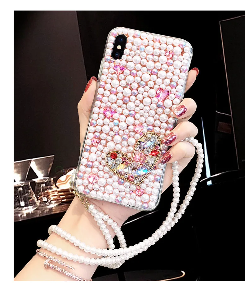 Luxury Pearls Diamond Crystal Bling Clear Case For Xiaomi mi 5S 6 8 Lite 9 SE 5X 6X A2 MAX2 MAX3 MIX3 Back Cover
Luxury Pearls Diamond Crystal Bling Clear Case For Xiaomi mi 5S 6 8 Lite 9 SE 5X 6X A2 MAX2 MAX3 MIX3 Back Cover