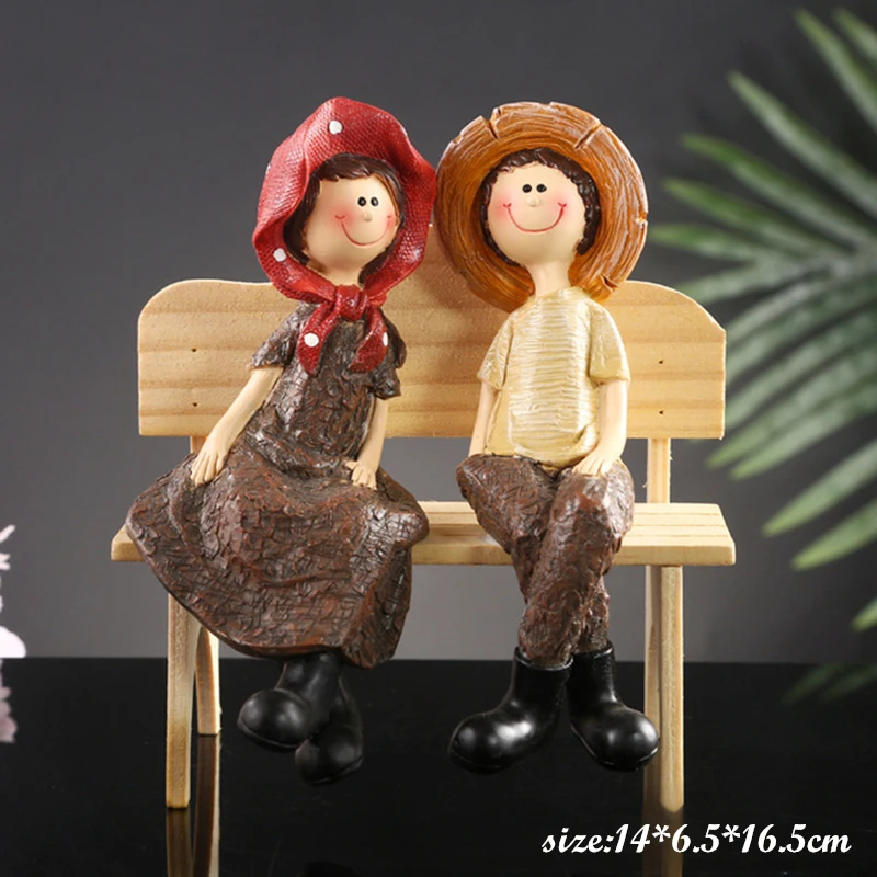 2pcs Cute Countryside Girl Boys Resin Crafts Figurines Goose Fruit Mushroom Doll Ornaments Birthday Gifts Home Decor Pastoral 
2pcs Cute Countryside Girl Boys Resin Crafts Figurines Goose Fruit Mushroom Doll Ornaments Birthday Gifts Home Decor Pastoral