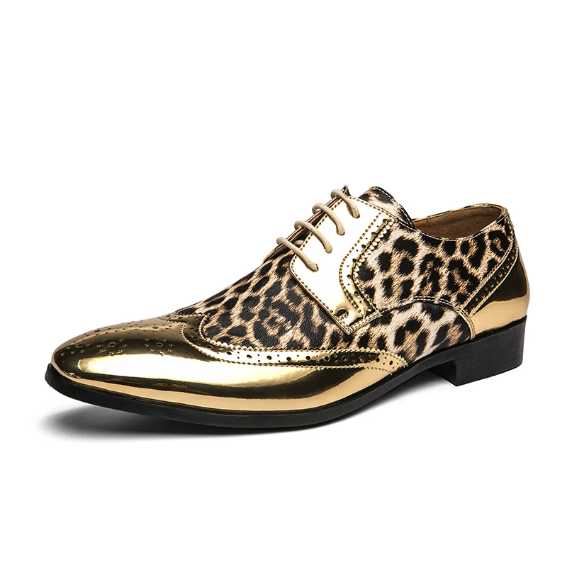 Fashion Leopard Slip on Men Dress Shoes Men Oxfords Fashion Business Dress Men Shoes 2021 New PU Suits Shoes Men Luxury Shoes
Fashion Leopard Slip on Men Dress Shoes Men Oxfords Fashion Business Dress Men Shoes 2021 New PU Suits Shoes Men Luxury Shoes