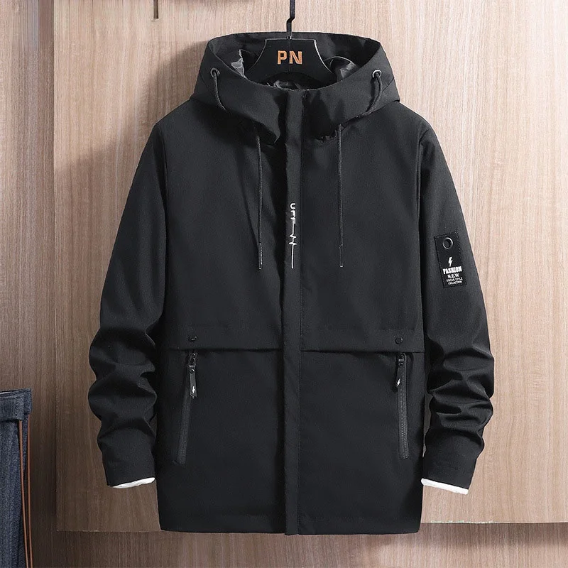 Man Jackets Long Sleeve Japanese Streetwear Men Clothing Mens Hooded Jacket Autumn Winter Casual Hoodie Solid Color
Man Jackets Long Sleeve Japanese Streetwear Men Clothing Mens Hooded Jacket Autumn Winter Casual Hoodie Solid Color