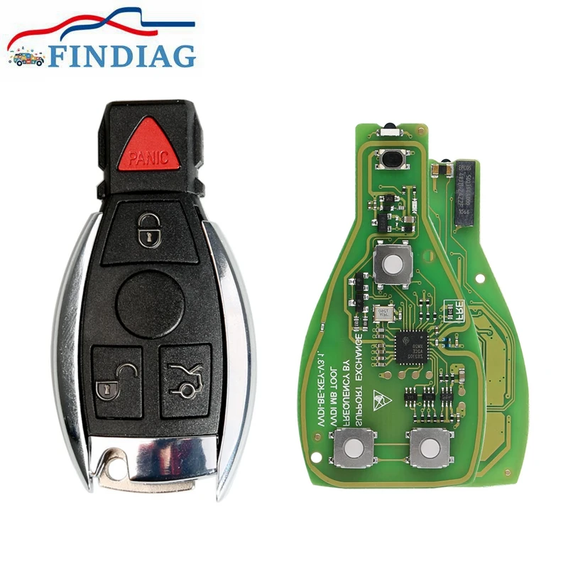 for Benz Xhorse VVDI BE Key Pro Improved Version with Smart Key Shell 3/4 Button with Logo for VVDI MB Tool Replace BGA Token
for Benz Xhorse VVDI BE Key Pro Improved Version with Smart Key Shell 3/4 Button with Logo for VVDI MB Tool Replace BGA Token