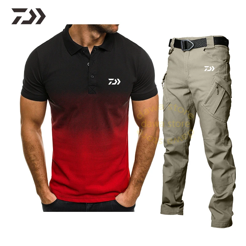 2021 Fishing Suit T Shirt Men Breathable Fishing Clothes Quick Dry Outdoor Fishing Pants Men Polo Fishing Shirt Sports Summer
2021 Fishing Suit T Shirt Men Breathable Fishing Clothes Quick Dry Outdoor Fishing Pants Men Polo Fishing Shirt Sports Summer