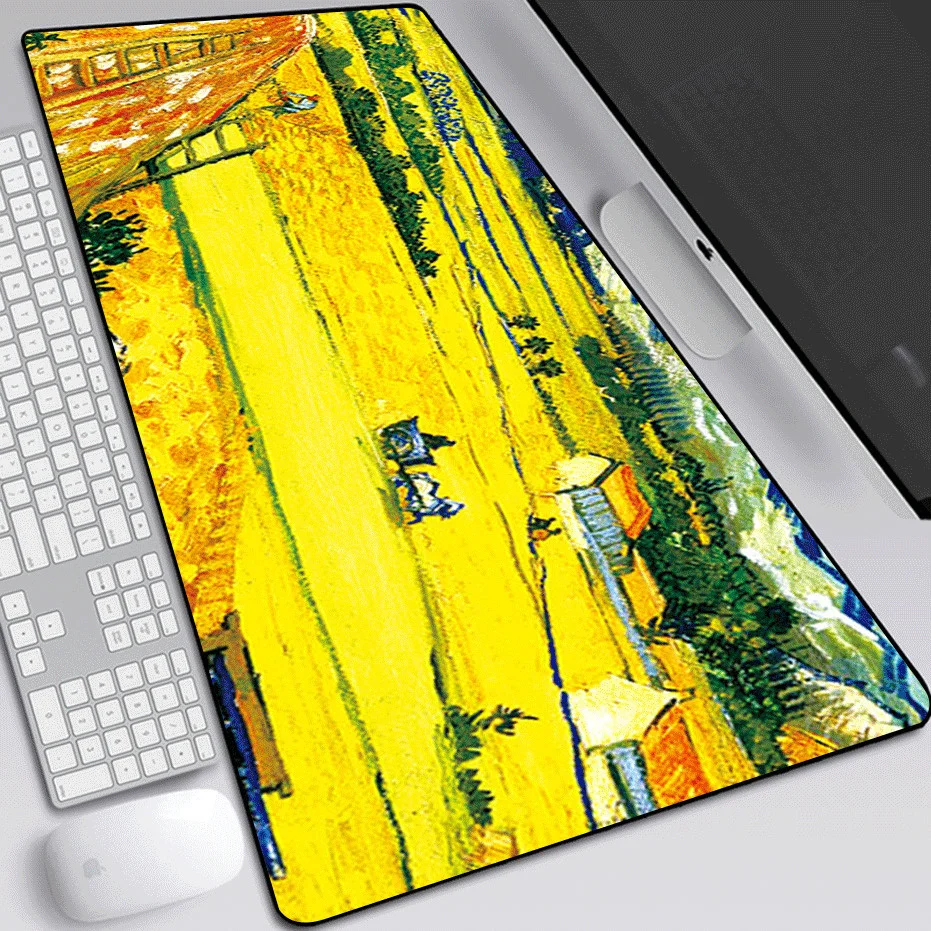 Mousepad Custom Computer XXL New Mouse Mat MousePads Van Gogh Oil Painting Anti-slip Laptop Gamer Desktop Mouse Pad Table Mat
Mousepad Custom Computer XXL New Mouse Mat MousePads Van Gogh Oil Painting Anti-slip Laptop Gamer Desktop Mouse Pad Table Mat