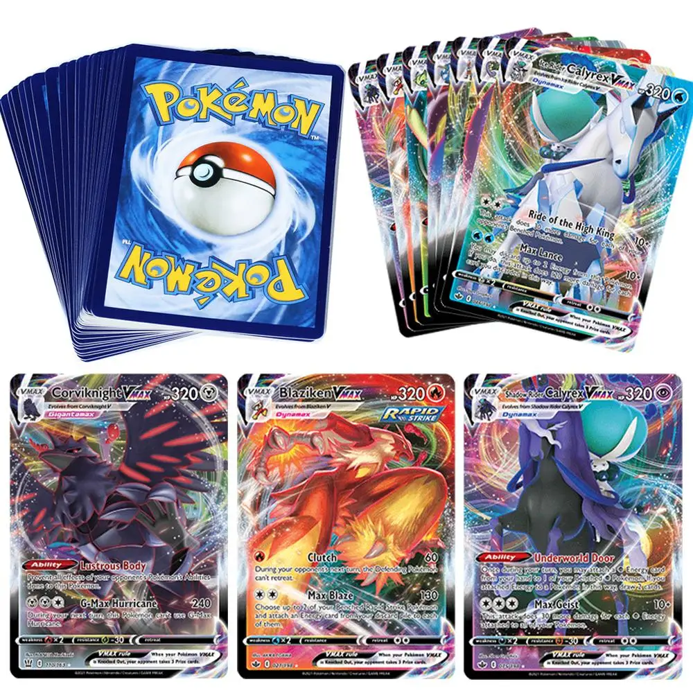 50-200Pcs French Version Pokemon Card Featuring 100 Tag Team 200 Gx 150 VMAX V Max Collection Trading Game For Children
50-200Pcs French Version Pokemon Card Featuring 100 Tag Team 200 Gx 150 VMAX V Max Collection Trading Game For Children