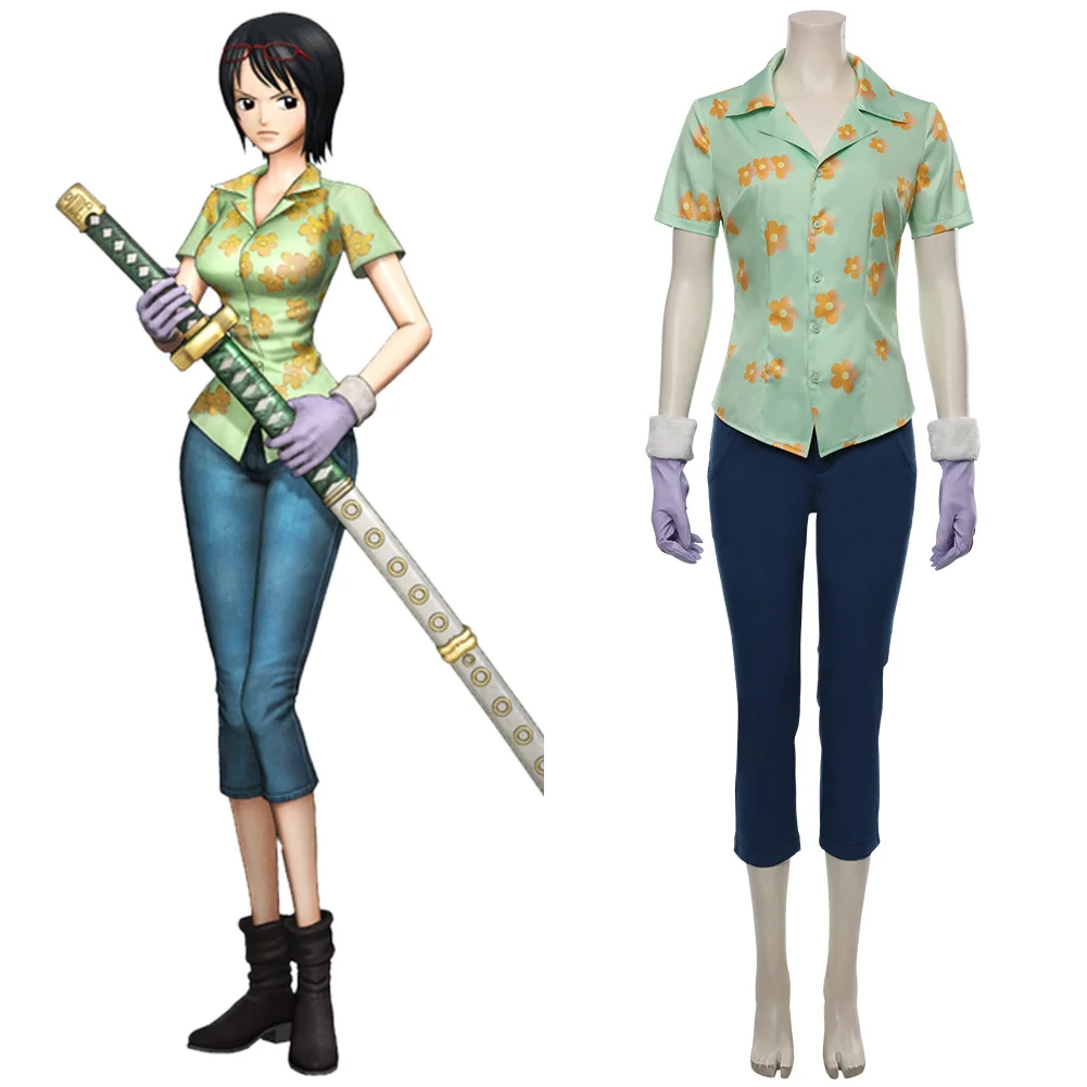 One Piece:Pirate Warriors Tashigi Cosplay Costume Adult Female Girl Shirt Pants Gloves Outfit Halloween Carnival Costumes
One Piece:Pirate Warriors Tashigi Cosplay Costume Adult Female Girl Shirt Pants Gloves Outfit Halloween Carnival Costumes