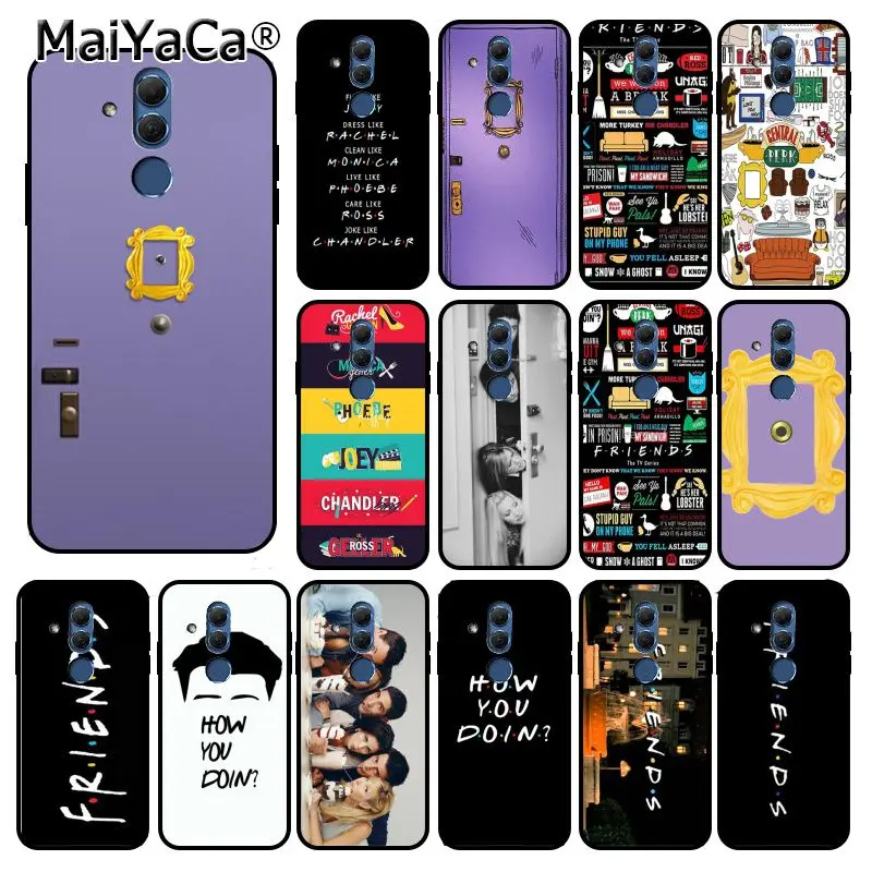 MaiYaCa Горячие друзья ТВ шоу дверь телефон чехол для Huawei Mate 10 20 Lite 20X Mate20 Pro Mate9 Nova3