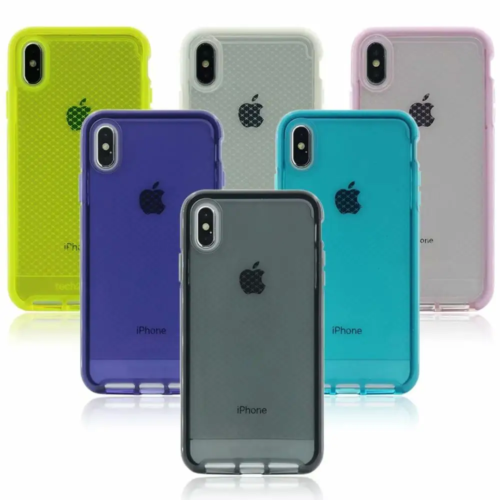 Ударопрочный ТПУ + D3O Ультратонкий чехол EVO для iPhone XR Xs Mas X XS 8Plus 7plus 8/7 защита от