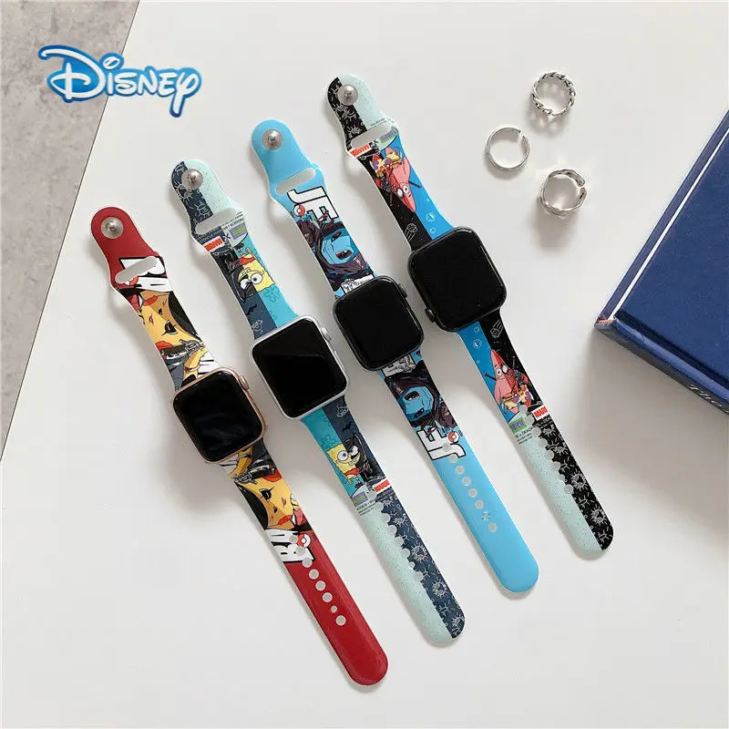 Disney cartoon Silicone Strap For apple Watch band 40mm 44mm 38mm 42mm correa Sport watchband for apple watch serie 6 5 3 SE 7
Disney cartoon Silicone Strap For apple Watch band 40mm 44mm 38mm 42mm correa Sport watchband for apple watch serie 6 5 3 SE 7