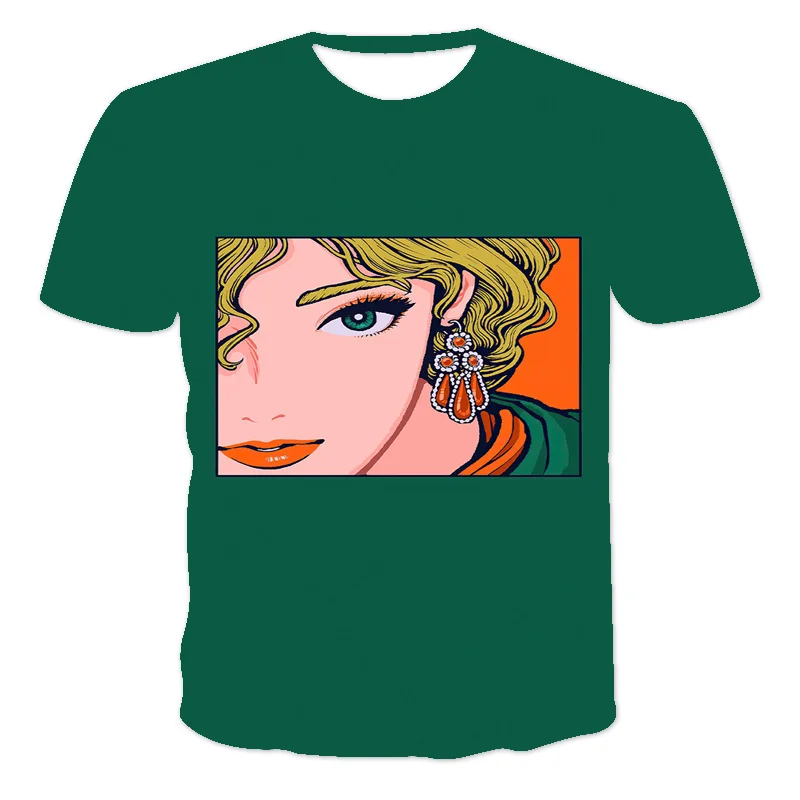 2021 Hot Selling 3D Men's T-shirts with Cute Face Print Fashionable Men's T-shirts Loose and Comfortable Tops
2021 Hot Selling 3D Men's T-shirts with Cute Face Print Fashionable Men's T-shirts Loose and Comfortable Tops