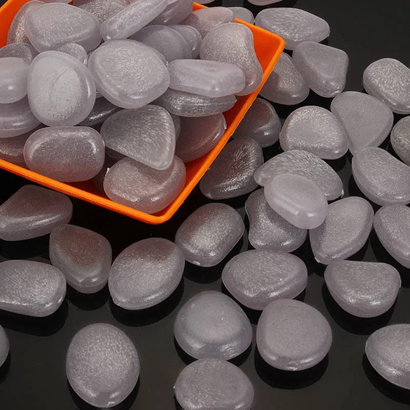 10pcs/lot Night Light Pebbles Luminous Artificial Pebble Stone Fish Tank Light-emitting Decor Tools Aquarium Decoration Stone 
10pcs/lot Night Light Pebbles Luminous Artificial Pebble Stone Fish Tank Light-emitting Decor Tools Aquarium Decoration Stone