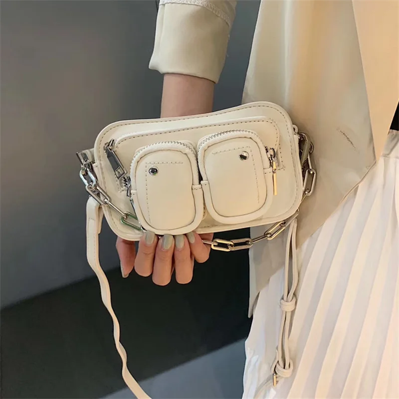 Fashion Shoulder Bags PU Leather Bags Zipper Crossbody Bags Clutches for Women Small Vintage Chain
Fashion Shoulder Bags PU Leather Bags Zipper Crossbody Bags Clutches for Women Small Vintage Chain