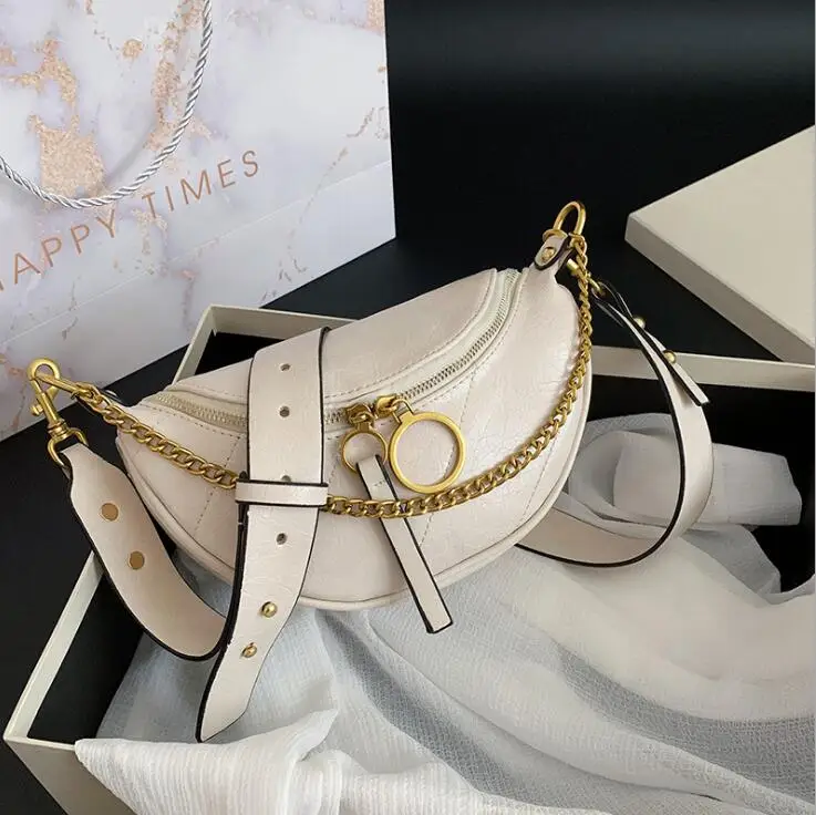 2021 Women's Fanny Pack High Quality Waist Bag Chain Shoulder Crossbody Chest Bag Female Handbag
2021 Women's Fanny Pack High Quality Waist Bag Chain Shoulder Crossbody Chest Bag Female Handbag