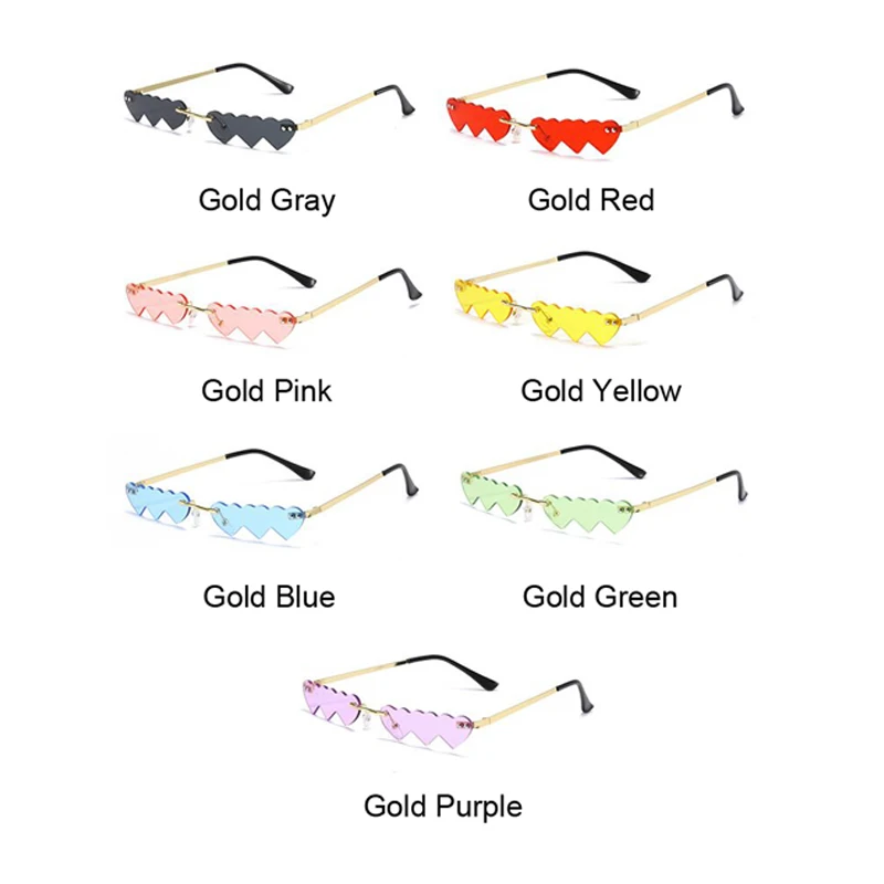 Oculos De Sol 2021 Vintage Siamese Heart Sunglasses Women Luxury Fashion Pink Rimless Rectangle Sun Glasses For Female Mirror
Oculos De Sol 2021 Vintage Siamese Heart Sunglasses Women Luxury Fashion Pink Rimless Rectangle Sun Glasses For Female Mirror