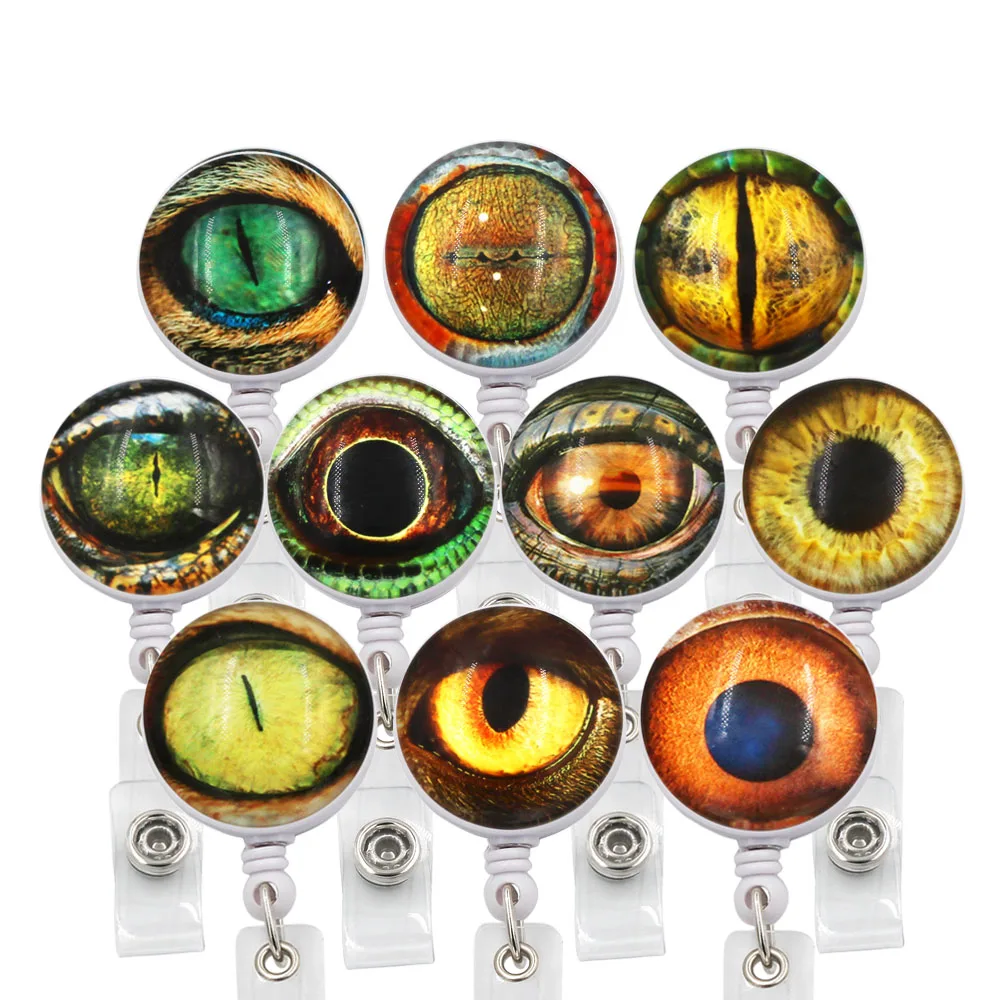 10PC Lot Eye Style ID Name Retractable Badge Holder with Alligator Clip Retractable Cord ID Badge Reel 24 Inch Office Suppliers
10PC Lot Eye Style ID Name Retractable Badge Holder with Alligator Clip Retractable Cord ID Badge Reel 24 Inch Office Suppliers