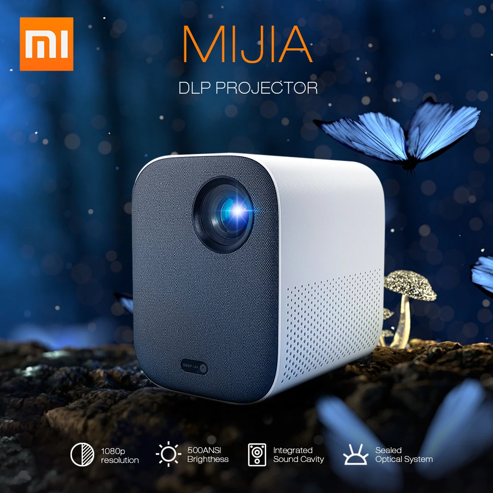 Мини проектор Xiaomi Mijia DLP 2019 P Full HD 1080 ANSI 4K Wi Fi|Смарт-гаджеты| |