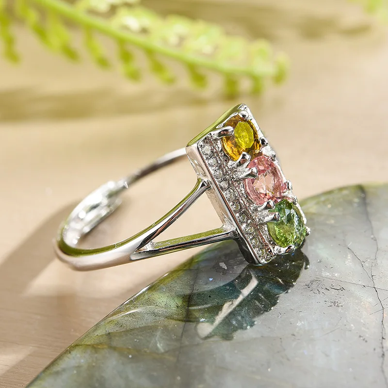 Exclusive Design Women Ring Set 925 Sterling Silver Tourmaline Zircon Rings Hot Sale S925 Resizable Anti-Allergic Ring Wholesale
Exclusive Design Women Ring Set 925 Sterling Silver Tourmaline Zircon Rings Hot Sale S925 Resizable Anti-Allergic Ring Wholesale