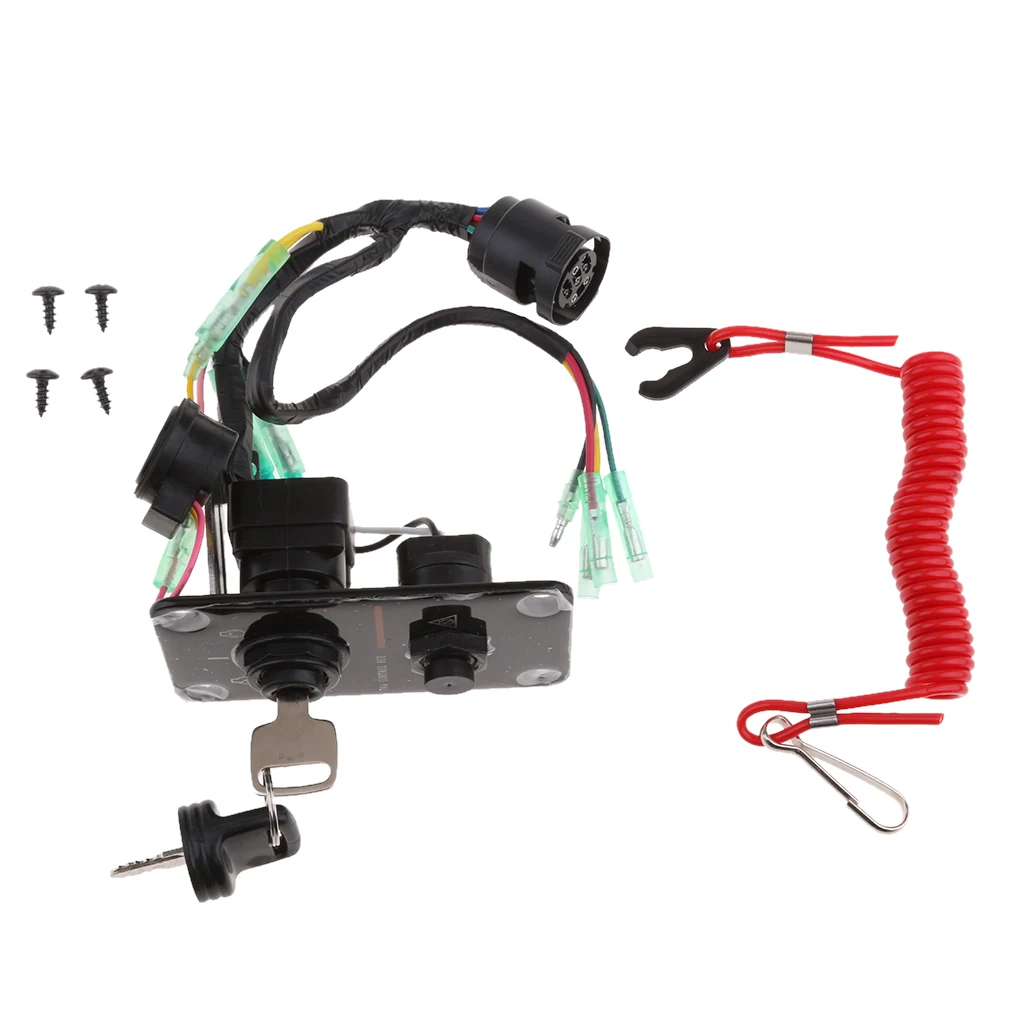 Boat Outboard Engine Ignition Emergency Kill Stop Switch/ Key Lanyard Rope Clip Hook for Yamaha 704-82570-12-00
Boat Outboard Engine Ignition Emergency Kill Stop Switch/ Key Lanyard Rope Clip Hook for Yamaha 704-82570-12-00