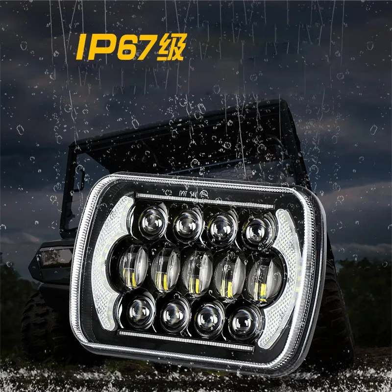 300W 5X7" 7x6 Inch LED Headlight Waterproof DRL With H4 Harness Car Work Light For Jeep Wrangler Cherokee XJ Comanche MJ 30000LM
300W 5X7" 7x6 Inch LED Headlight Waterproof DRL With H4 Harness Car Work Light For Jeep Wrangler Cherokee XJ Comanche MJ 30000LM