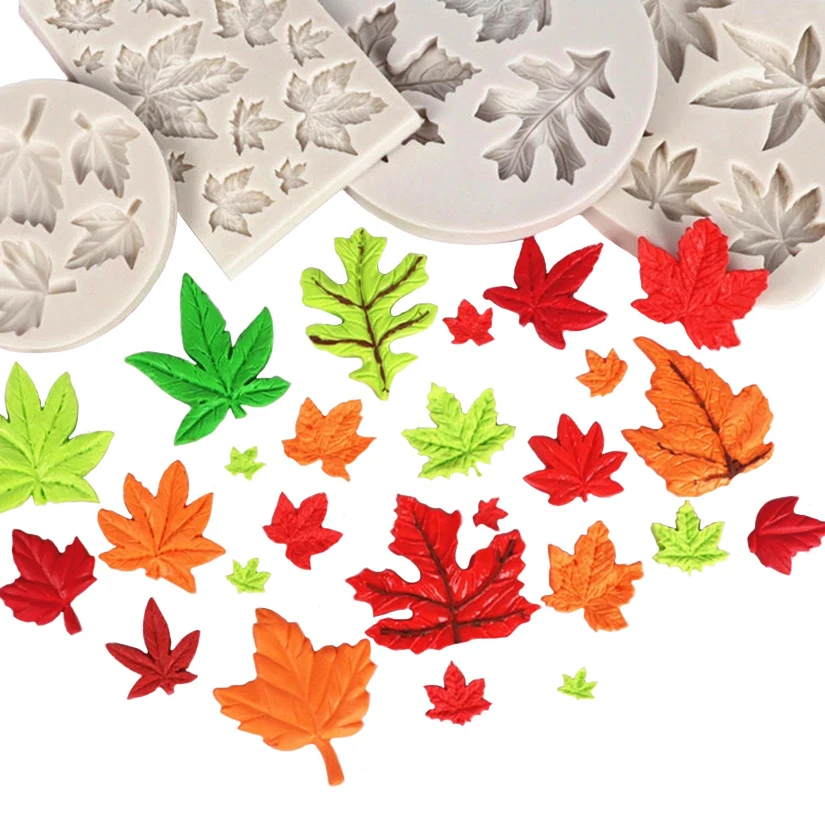 Wholesale 10 Pcs/lot Maple leaves Shape 100% Platinum Silicone Sugarcraft Mould, Fondant Cake Decorating Tools Bakeware
Wholesale 10 Pcs/lot Maple leaves Shape 100% Platinum Silicone Sugarcraft Mould, Fondant Cake Decorating Tools Bakeware