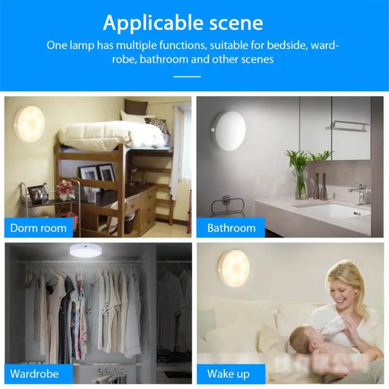 1pc Newest High Qulity Charging Corridor Cabinet Light Touch Switch Sensor 6LED Stepless Dimming Dual Color Charging
1pc Newest High Qulity Charging Corridor Cabinet Light Touch Switch Sensor 6LED Stepless Dimming Dual Color Charging