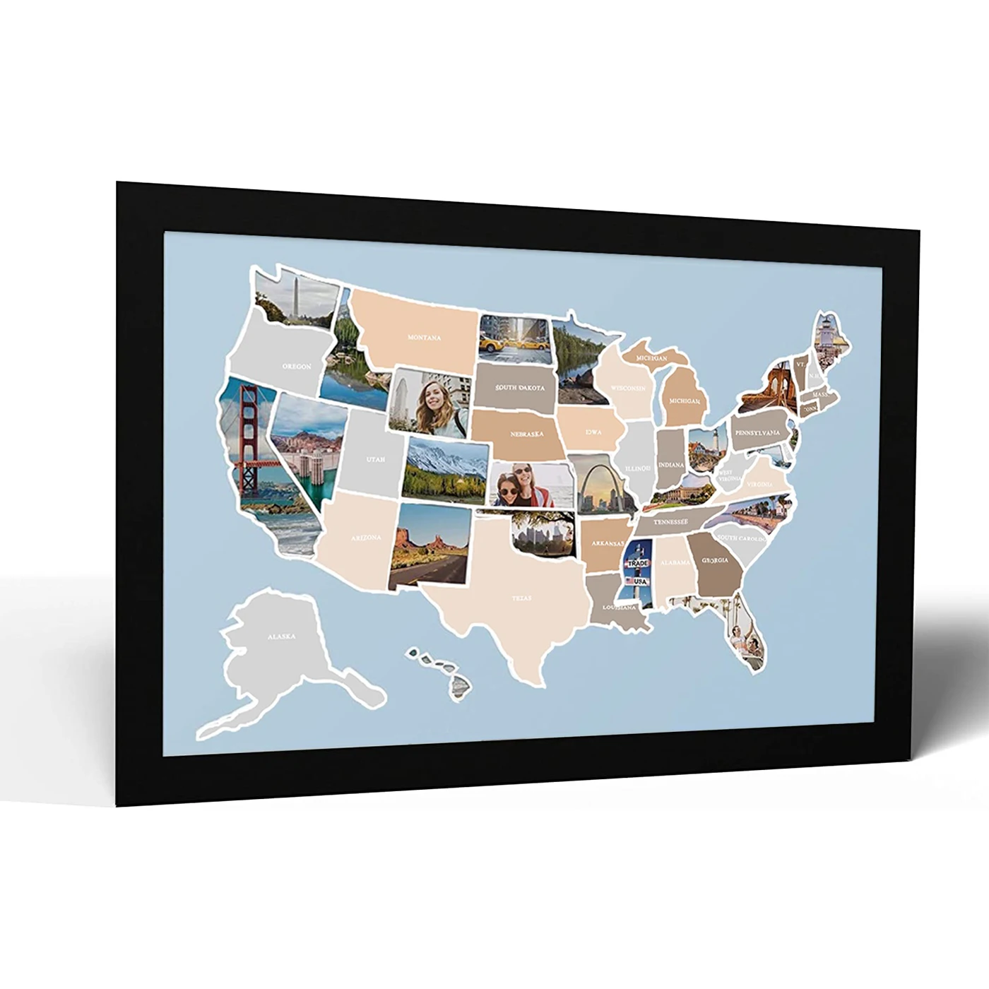 Фото карта США 50 States персонализированные рамки DIY семейная декоративная портретная дверь картины на стену декоративные настольные рамки
Фото карта США 50 States персонализированные рамки DIY семейная декоративная портретная дверь картины на стену декоративные настольные рамки