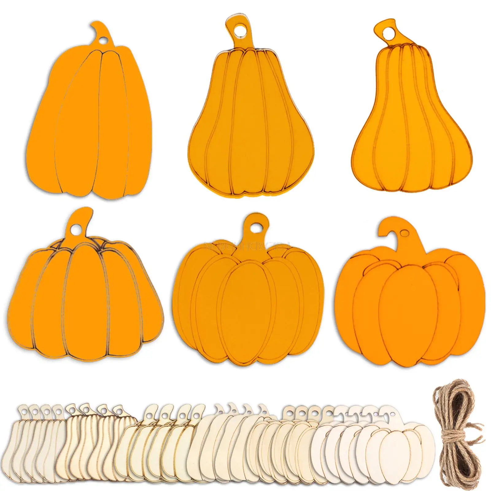 30PCS Wooden Pumpkin Ornaments Thanksgiving Pumpkin Wood Cutouts Wooden Slices DIY Party Album Bookmark Decoration 
30PCS Wooden Pumpkin Ornaments Thanksgiving Pumpkin Wood Cutouts Wooden Slices DIY Party Album Bookmark Decoration