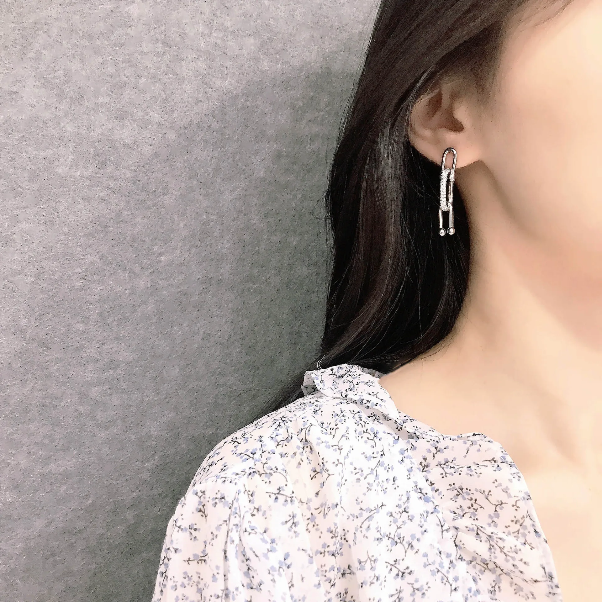 925 Silver Diamond Jewellry Female Horseshoe Buckle Earrings DIWENFU Silver 925 Jewelry Aros Mujer Oreja Engagement Orecchini
925 Silver Diamond Jewellry Female Horseshoe Buckle Earrings DIWENFU Silver 925 Jewelry Aros Mujer Oreja Engagement Orecchini