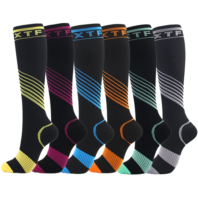 New Unisex Compression Stockings Long Sox Strip Pressure Varicose Vein Stockings Knee Support Stretch Pressure Circulation 
New Unisex Compression Stockings Long Sox Strip Pressure Varicose Vein Stockings Knee Support Stretch Pressure Circulation