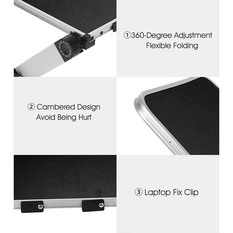360 Degree Adjustable Computer Table Adjustable Ergonomic Laptop Stand Laptop Desk for Bed Living Room Book Stand
360 Degree Adjustable Computer Table Adjustable Ergonomic Laptop Stand Laptop Desk for Bed Living Room Book Stand
