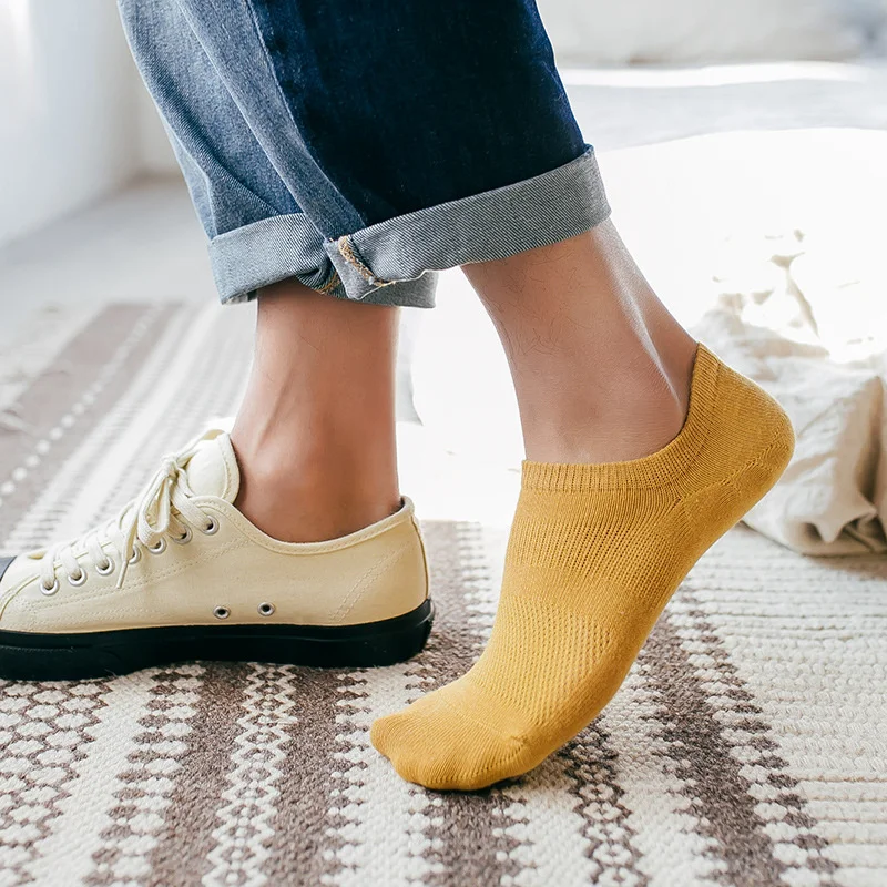 Summer New Men's Ankle Socks Simple Fashion Solid Color Cotton Socks Classic High-Quality Sports Sweat-Absorbent and Breathable
Summer New Men's Ankle Socks Simple Fashion Solid Color Cotton Socks Classic High-Quality Sports Sweat-Absorbent and Breathable