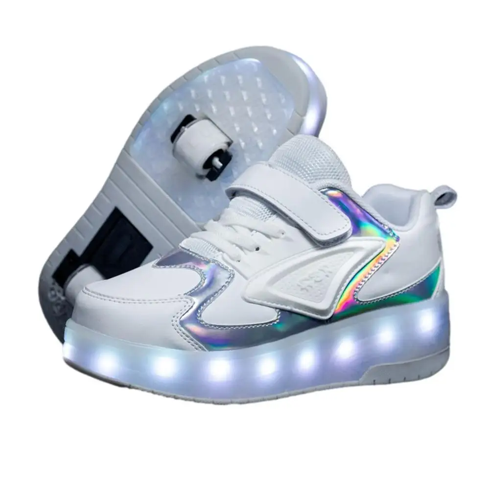 LED Shoes Light Up Shoes Roller Shoes For Girls And Boys Sneakers USB Rechargeable Wheels Shoes LED Light Up Roller Skate Shoe
LED Shoes Light Up Shoes Roller Shoes For Girls And Boys Sneakers USB Rechargeable Wheels Shoes LED Light Up Roller Skate Shoe