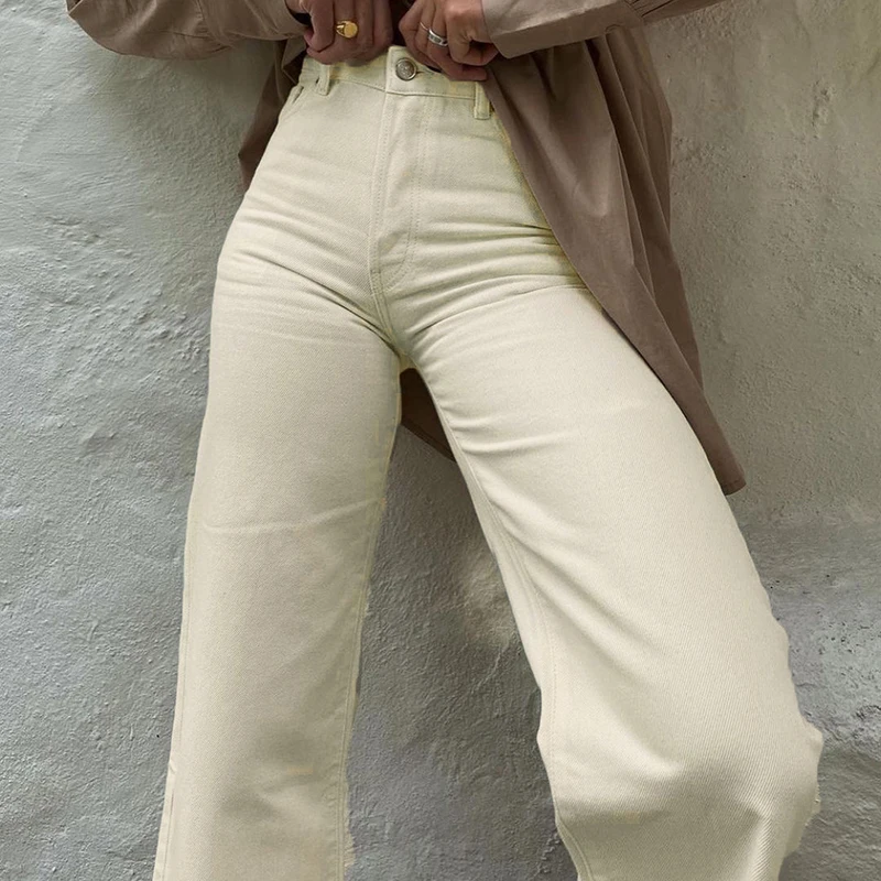 Vintage Brown Y2K Jeans For Girls Female Fashion Women's Classic Wide Denim Pants 2021New High Waisted Trouser Harajuku Capris
Vintage Brown Y2K Jeans For Girls Female Fashion Women's Classic Wide Denim Pants 2021New High Waisted Trouser Harajuku Capris