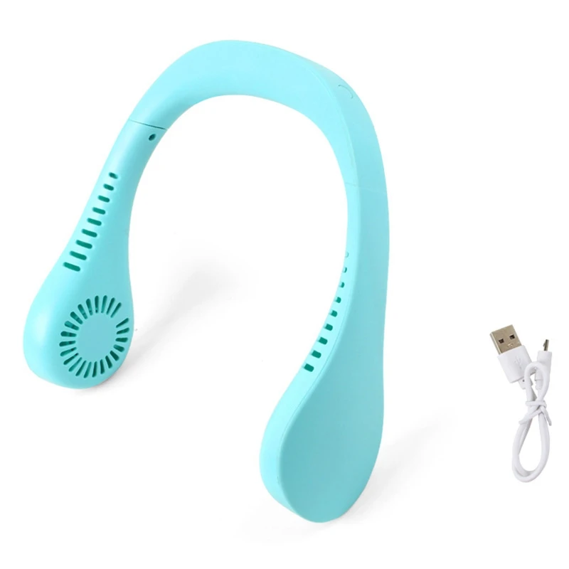 USB Charging Hanging Neck Fan All-Inclusive Leafless Fan Small Lazy Fan with Light
USB Charging Hanging Neck Fan All-Inclusive Leafless Fan Small Lazy Fan with Light