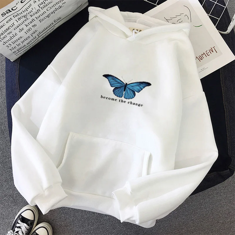Print Cute Butterfly Women Oversized Sweatshirt Harajuku Pink Full Sleeve Hoodie Clothes Hoody Tops
Print Cute Butterfly Women Oversized Sweatshirt Harajuku Pink Full Sleeve Hoodie Clothes Hoody Tops