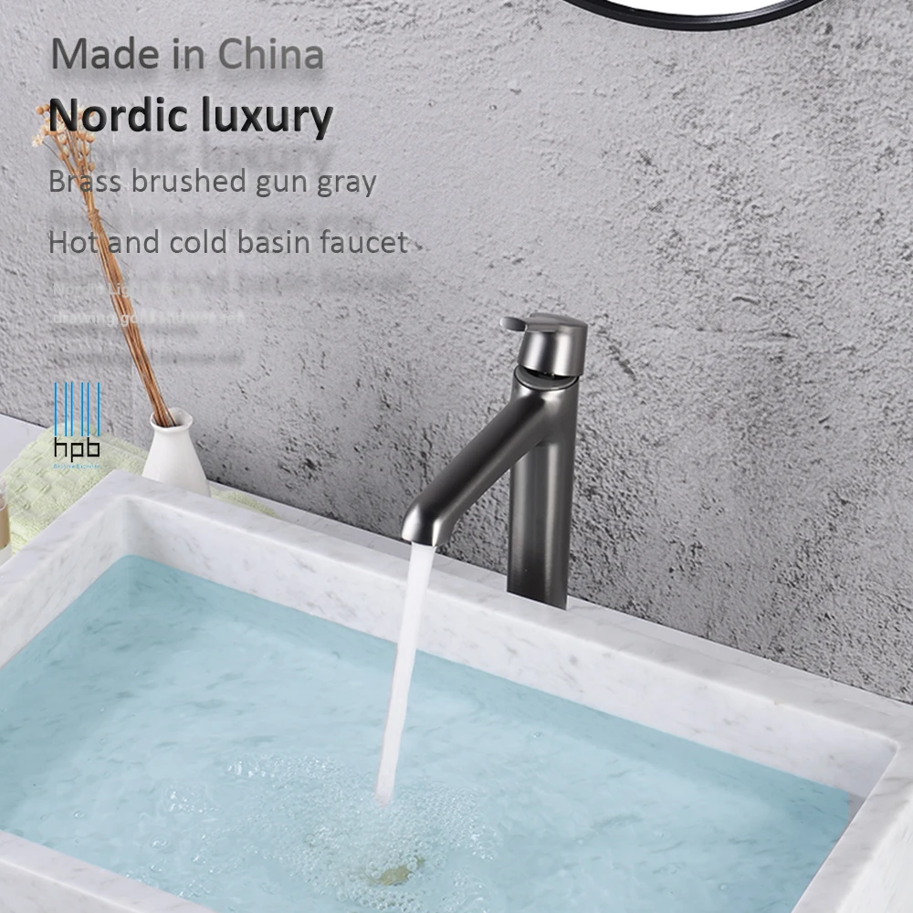 Snk Faucet Deck Mounted Sinle Handle One Hole Bathroom Basin Hot Cold Water Mixer Tap Brushed Gray for Vanity Vessel Sink
Snk Faucet Deck Mounted Sinle Handle One Hole Bathroom Basin Hot Cold Water Mixer Tap Brushed Gray for Vanity Vessel Sink