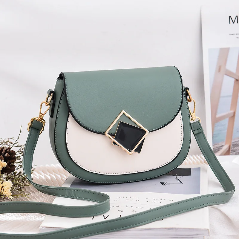 New fashion color matching small round bag Korean Pu One Shoulder Messenger Bag noble temperament handbag women's bag
New fashion color matching small round bag Korean Pu One Shoulder Messenger Bag noble temperament handbag women's bag