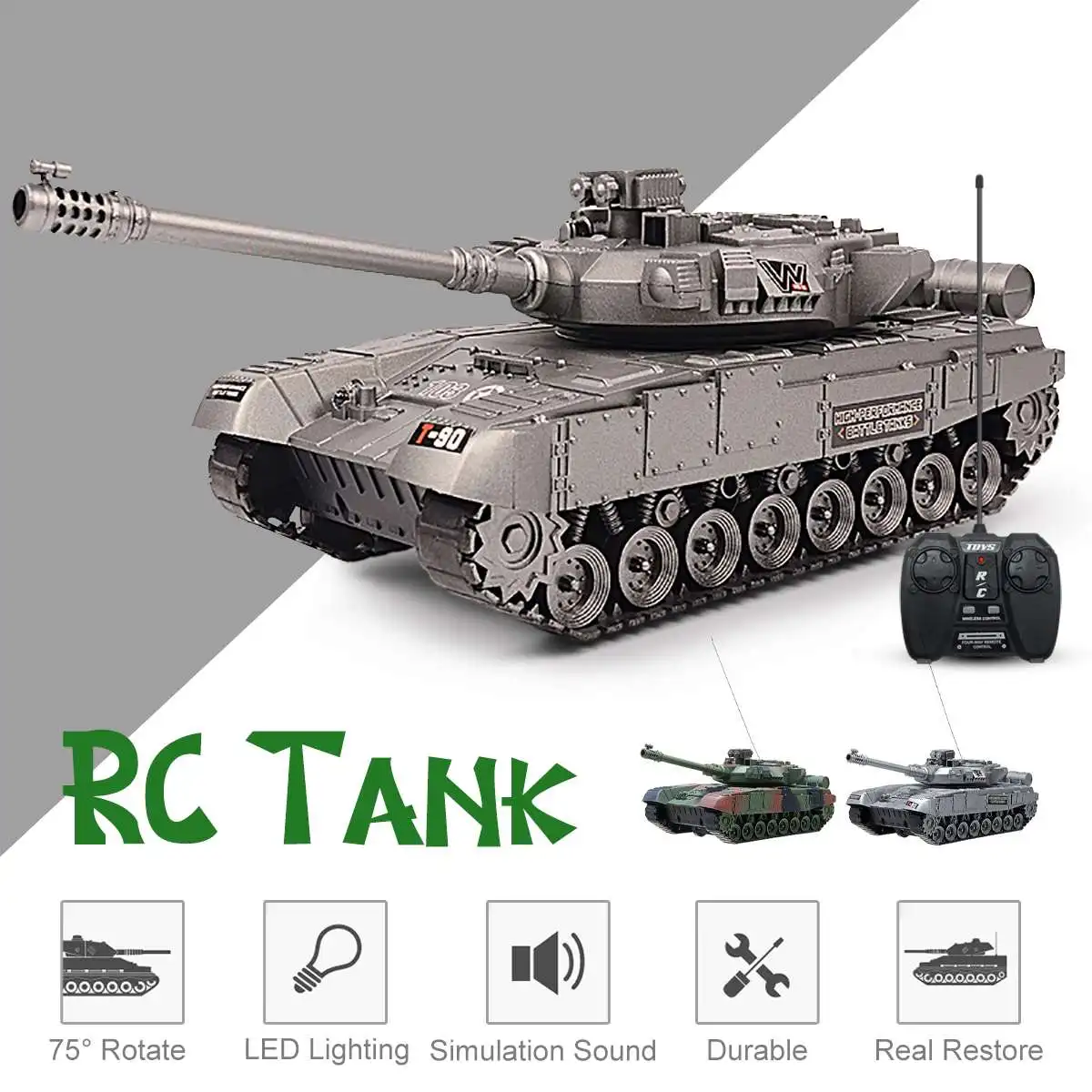 Super RC tank RC car RC truck charger battle launch tracked remote control vehicle Hobby boy toys for kids children gifts
Super RC tank RC car RC truck charger battle launch tracked remote control vehicle Hobby boy toys for kids children gifts