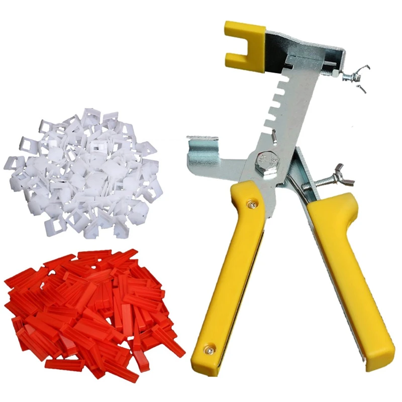 Pliers+300Pcs Clips+100Pcs Wedges Tile Leveling System Levelling Spacer Au Ceramic Floor Pliers Locator Insert Installation
Pliers+300Pcs Clips+100Pcs Wedges Tile Leveling System Levelling Spacer Au Ceramic Floor Pliers Locator Insert Installation