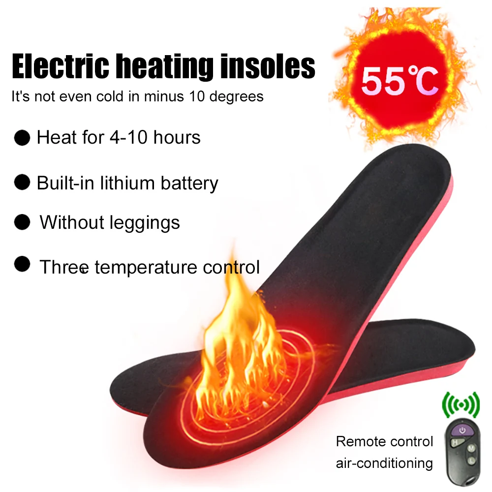 USB Heated Shoe Insoles with Remote Control Feet Warm Sock Pad Mat Electrically Heating Insoles Electric Heater Pads Winter Warm
USB Heated Shoe Insoles with Remote Control Feet Warm Sock Pad Mat Electrically Heating Insoles Electric Heater Pads Winter Warm