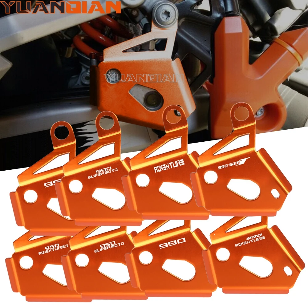 For 990 ADVENTURE S/R ADV 990 SMT SUPERMOTO R 950 SUPER ENDURO ADVENTURE S Motorcycle Rear Brake Reservoir Pump Protector Guards
For 990 ADVENTURE S/R ADV 990 SMT SUPERMOTO R 950 SUPER ENDURO ADVENTURE S Motorcycle Rear Brake Reservoir Pump Protector Guards
