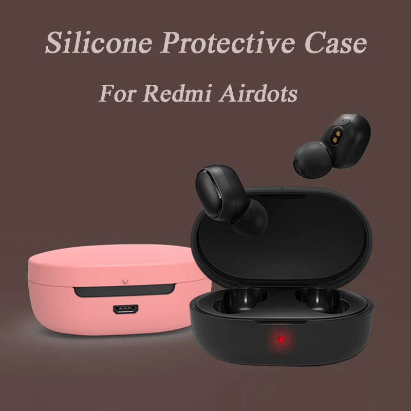Vococal For Redmi Airdots Case Silicone Cover Earphone Case For Xiaomi Redmi Air dots TWS Youth Version Headset Wireless Pouch
Vococal For Redmi Airdots Case Silicone Cover Earphone Case For Xiaomi Redmi Air dots TWS Youth Version Headset Wireless Pouch