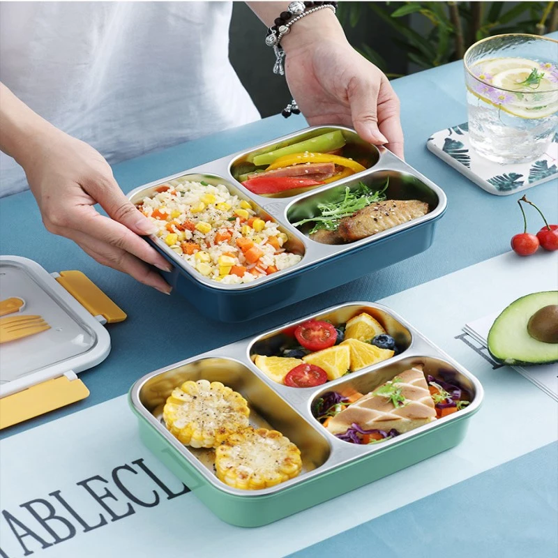 Stainless Steel Lunch Box Transparent Window Fresh-keeping Case Dust-proof Food Storage Case Sealed Bento Box Home Accessories
Stainless Steel Lunch Box Transparent Window Fresh-keeping Case Dust-proof Food Storage Case Sealed Bento Box Home Accessories
