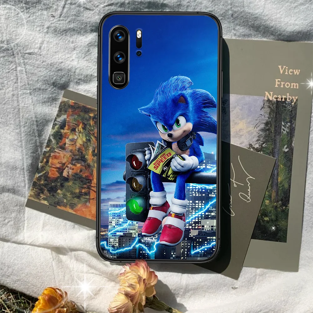 Звуковой чехол для телефона Huawei P Mate 10 20 30 40 Lite Pro smart Z 2019 nova 5t черный трендовый