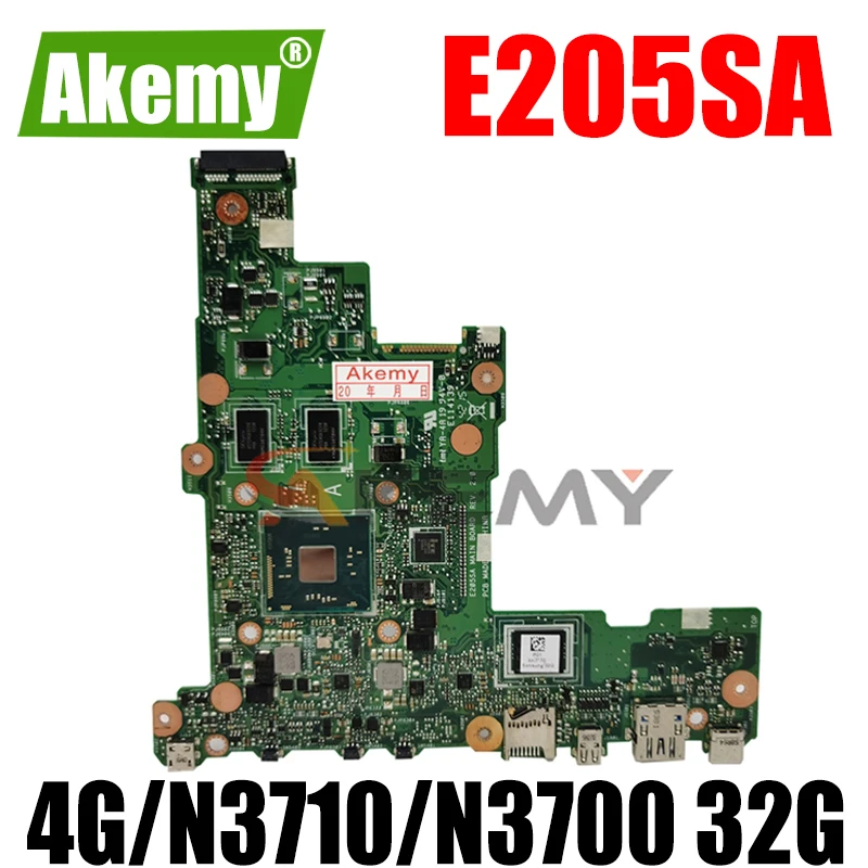 Akemy E205SA Laptop motherboard For Asus E205S E205SA mainboard E205SA motherboard 4G/N3710/N3700 32G SSD90NL0080-R04200 tp200sA
Akemy E205SA Laptop motherboard For Asus E205S E205SA mainboard E205SA motherboard 4G/N3710/N3700 32G SSD90NL0080-R04200 tp200sA