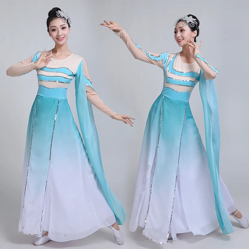 Hanfu классический танцевальный костюм женский для взрослых Элегантный Новый танцевальный костюм для выступлений танцевальный костюм
Hanfu классический танцевальный костюм женский для взрослых Элегантный Новый танцевальный костюм для выступлений танцевальный костюм